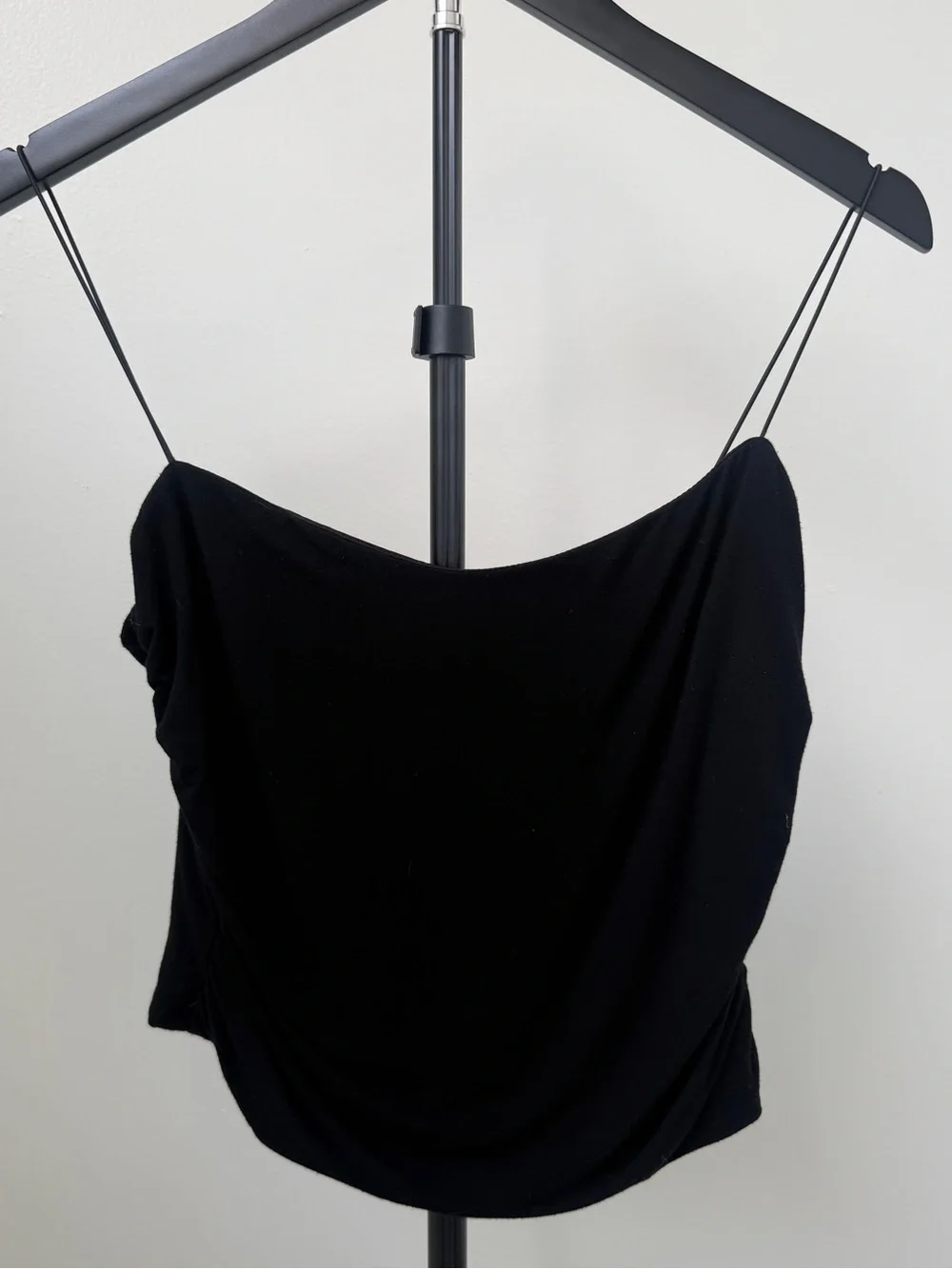Olivaceous | Ruched Camisole Top | Black | S